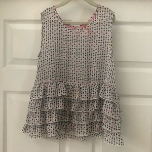 RUBY & BLOOM GIRLS TANK BLOUSE SZ M 10-12👱‍♀️⭐️